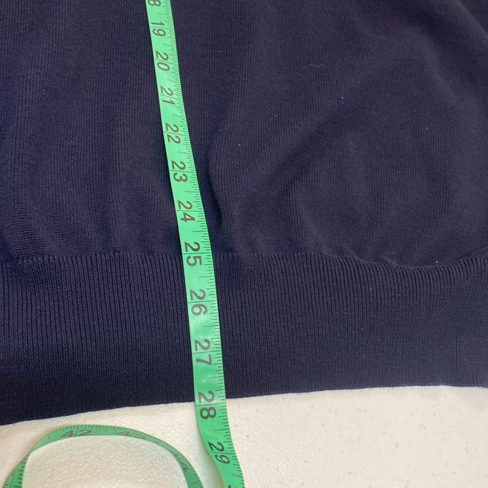 Jack Spade New York mens preppy vneck sweater blue cotton sz XXL - Picture 7 of 7